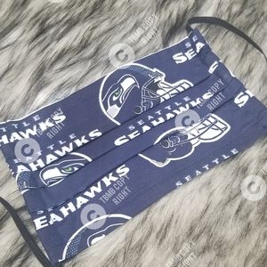 Seattle Seahawks Face Cover Mask Child Size